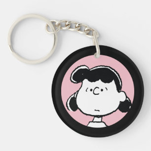 Peanuts   Lucy's Faces Key Ring