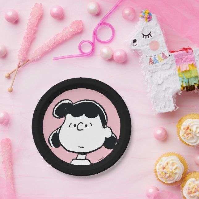 Peanuts | Lucy's Faces Paper Plate (Party)