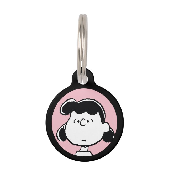 Peanuts | Lucy's Faces Pet Tag (Front)