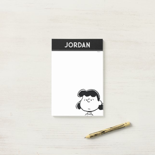 Peanuts | Lucy's Faces Post-it Notes (On Desk)