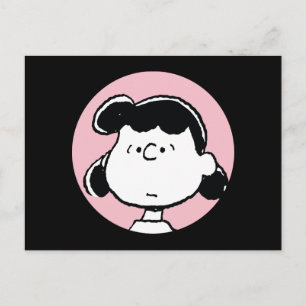 Peanuts   Lucy's Faces Postcard