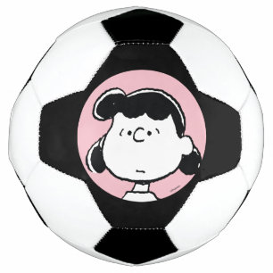 Peanuts   Lucy's Faces Soccer Ball