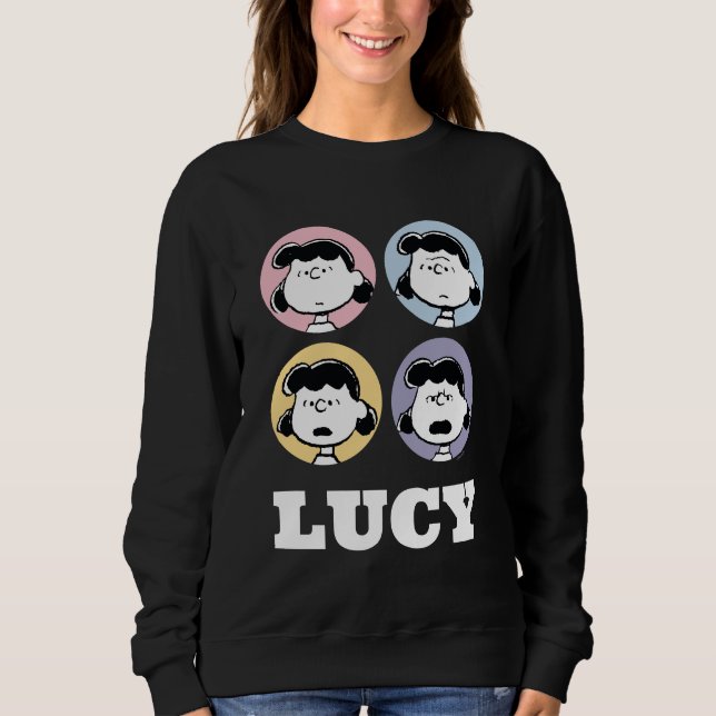 Peanuts | Lucy's Faces Sweatshirt (Front)