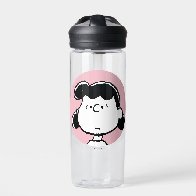 Peanuts | Lucy's Faces Water Bottle (Front)