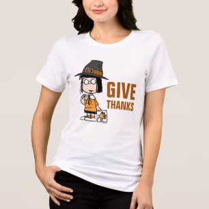 Peanuts Marcie Pilgrim Tri-Blend Shirt