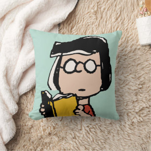 Peanuts   Marcie Reading Cushion