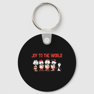 Peanuts Merry Christmas Holiday Choir _1 Key Ring