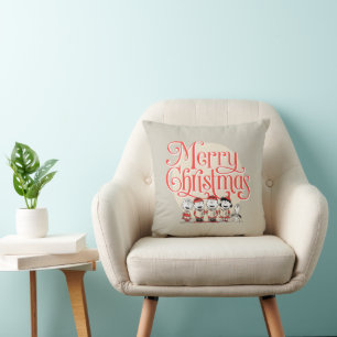 Peanuts   Merry Christmas Holiday Choir Cushion