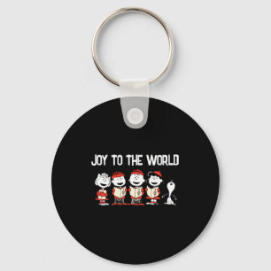 Peanuts Merry Christmas Holiday Choir Key Ring