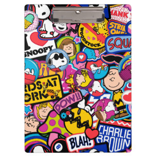 Peanuts   Mixtape Patch Pattern Clipboard