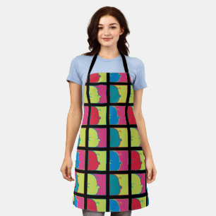 Peanuts   Modern Pop Art Charlie Brown Apron