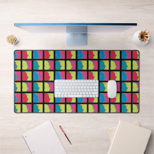 Peanuts   Modern Pop Art Charlie Brown Desk Mat
