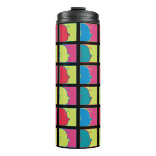 Peanuts   Modern Pop Art Charlie Brown Thermal Tumbler