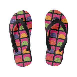 Peanuts Modern Pop Art It's Charlie Brown Kid's Thongs