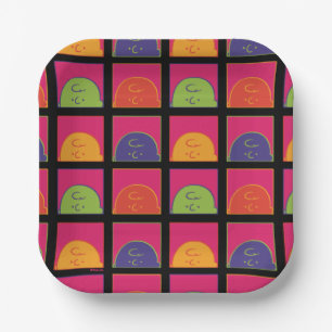 Peanuts   Modern Pop Art It's Charlie Brown Paper Plate