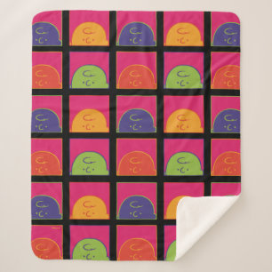 Peanuts   Modern Pop Art It's Charlie Brown Sherpa Blanket
