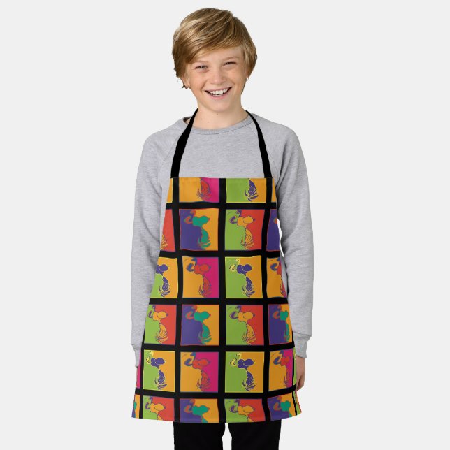 Peanuts | Modern Pop Art Snoopy Apron (Worn)