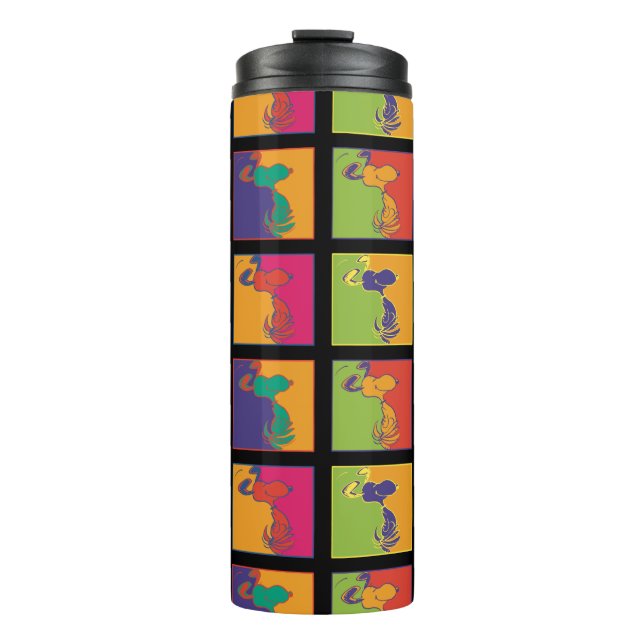 Peanuts | Modern Pop Art Snoopy Thermal Tumbler (Front)
