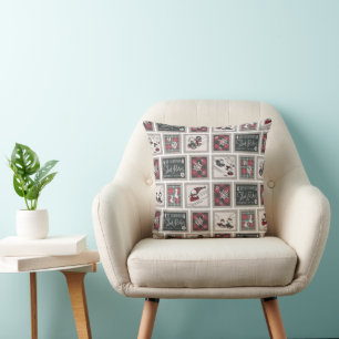 Peanuts   Old Fashioned Sleigh Rides Pattern Cushion