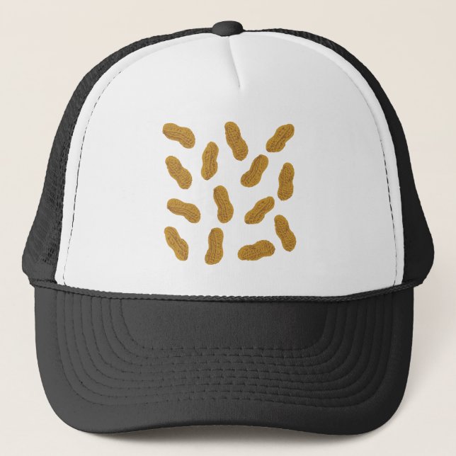 Peanuts pattern trucker hat (Front)