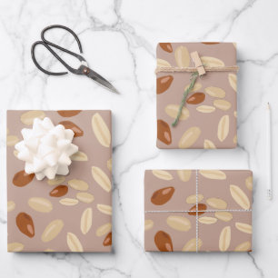 Peanuts Pattern Wrapping Paper Sheet