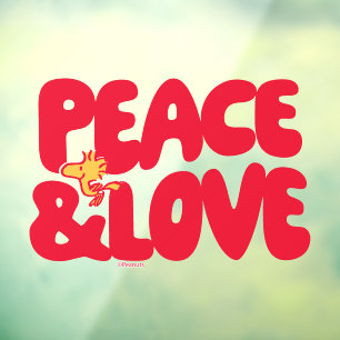 Peanuts Peace & Love Woodstock