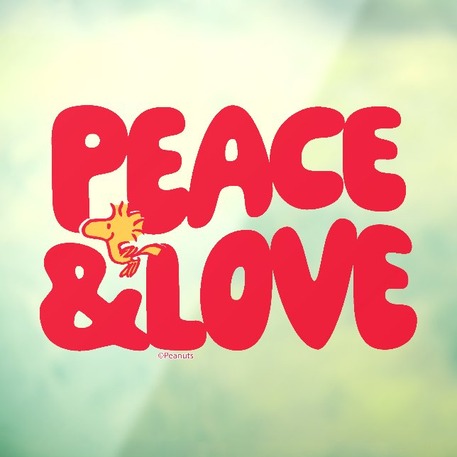 Peanuts | Peace & Love Woodstock (Sheet 3)