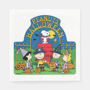 Peanuts   Peanuts Halloween Napkin