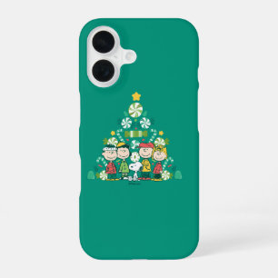 Peanuts   Peppermint Christmas Tree iPhone 16 Case