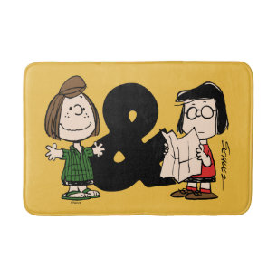 Peanuts   Peppermint Patty & Marcie Bath Mat