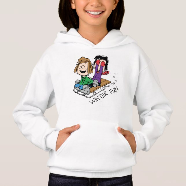 Peanuts | Peppermint Patty & Marcie Sled Riding (Front)