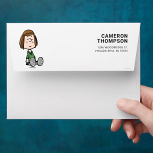 Peanuts   Peppermint Patty Sitting Envelope