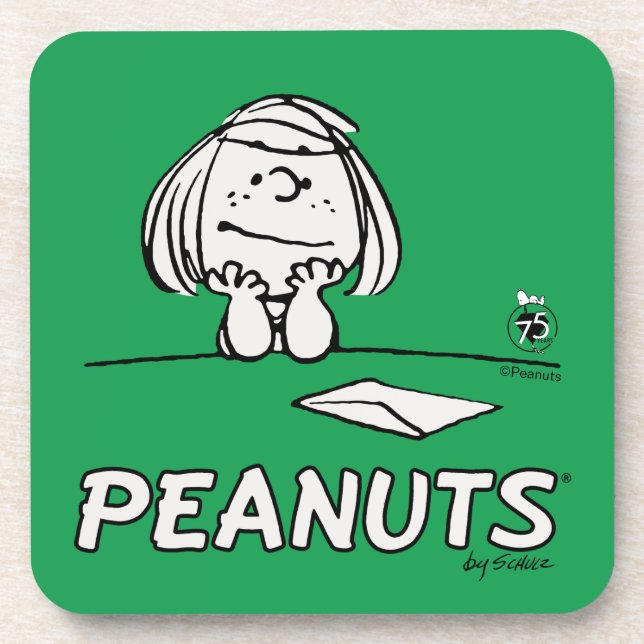 Peanuts | Peppermint Patty Thoughts Coaster (Front)