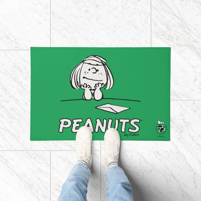 Peanuts | Peppermint Patty Thoughts Doormat (Indoor)