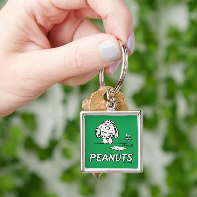 Peanuts | Peppermint Patty Thoughts Key Ring (Hand)