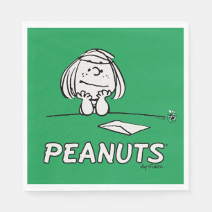 Peanuts   Peppermint Patty Thoughts Napkin