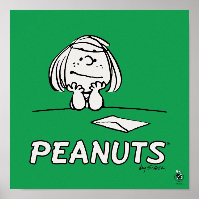 Peanuts | Peppermint Patty Thoughts Poster (Front)