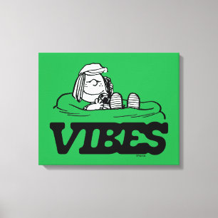 Peanuts Peppermint Patty Vibes Canvas Print
