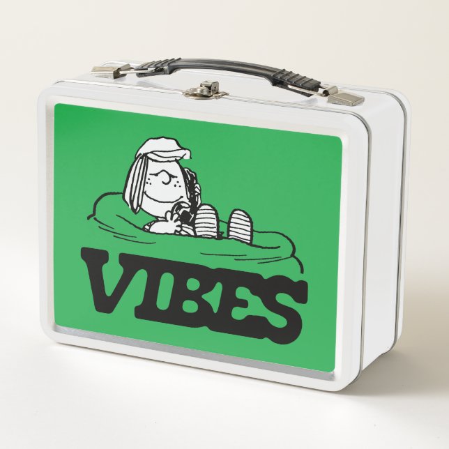 Peanuts | Peppermint Patty Vibes Metal Lunch Box (Front)