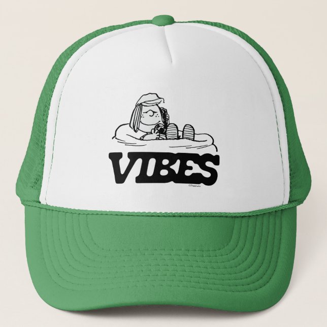 Peanuts | Peppermint Patty Vibes Trucker Hat (Front)