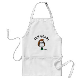 Peanuts   Peppermint Patty You Good? Standard Apron