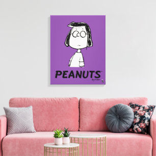 Peanuts Persistance Marcie Canvas Print
