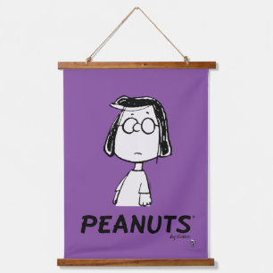 Peanuts Persistance   Marcie Hanging Tapestry