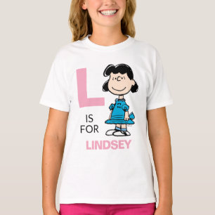 PEANUTS Personalised Lucy T-Shirt