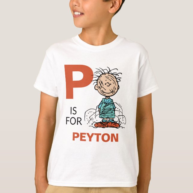 PEANUTS | Personalised Pigpen T-Shirt (Front)