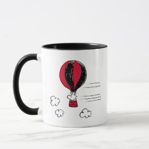 PEANUTS   Red & Black Pattern Mug