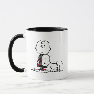 PEANUTS   Red & Black Pattern Mug