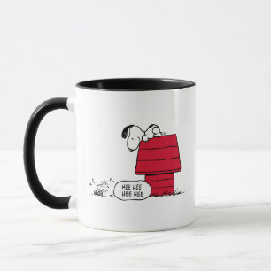 PEANUTS   Red & Black Pattern Mug