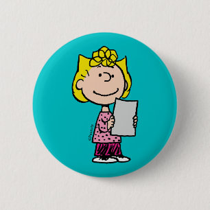 Peanuts   Sally 6 Cm Round Badge