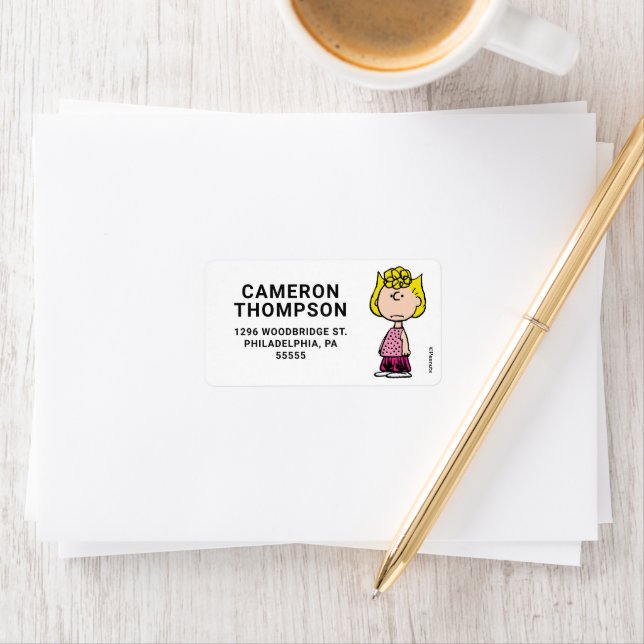 Peanuts | Sally Brown Label (Insitu)